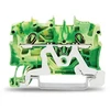 Wago 2X1.5MM2 (25) TOPJOBS PE TS 35 Geltonas-Z