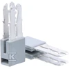 Wago Kryžminis tiltelis izoliuota vardinė srovės jungtis 2.5mm2 pilka - 280-402