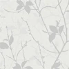Bell WALLPAPER 122433 BELLE Baltas/Sidabrinis