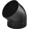 Wavin PEHD 90/45 SHORT ALBOW S12.5 QS