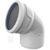 Wavin ELBOW PP-HT AS+ 110/67 SANIT.GRAY