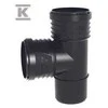 Wavin redukcinis trišakis 87,5° SiTech + 110 x 50 mm juodas (3067778)