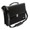 Krepšys Wedo Wedo Ladies Flap-Over Briefcase Moteriškas krepšys Juodas