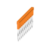 Weidmuller 1527690000 Skersinis tiltelis ZQV 2.5N/10 1527690000 /20 vnt./