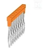 Weidmuller ZQV 1.5N/9 9 oranžinė