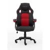 Raptor Gaming 437764 žaidimų kėdė Fotelis žaidėjui Apmuštas sėdynė Juoda, Raudona