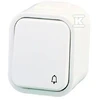 Zamel Belaidis hermetikos mygtukas 150m 12V, baltas (PDH-991)