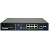 Šakotuvas Valdomas L2 komutatorius (jungiklis) 8 RJ45 PoE+ 1Gb/s prievadai + 2 SFP Uplink 1Gb/s prievadai + 1 RJ45 konsolės prievadas (galios sąnaudos 150W) AVIZIO