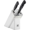 ZWILLING FOUR STAR 3 peilių rinkinys savaime galandančiame bloke, baltas