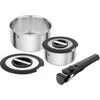 ZWILLING UNLOCK Rinkinys 2 garnków su pokrywkami + uchwyt