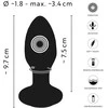 ANOS Rotating Butt Plug
