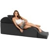 Aria Flip Chaise Juodas 22"