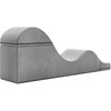 Aria Flip Chaise Pilkas
