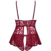 Babydoll raudona XL