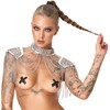 Bad Spiked Collar and shoulder