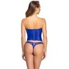 Blue Mėlyna Corset mėlynas L