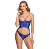 Blue Mėlyna Corset mėlynas S