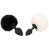 Fluffy Tail Juodas M