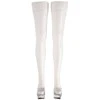 Cottelli Legwear Laikomos kojinės baltas 1