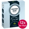 Mister Size 49mm 12 x pack of3