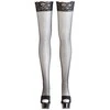 Cottelli Legwear Net Hold-up Stockings juodas S
