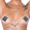 „Nipple Jewellery“ sidabrinis grandinėlė