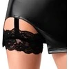 Noir Skirt Suspender XL