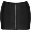 Skirt Rhinestone Zip M