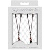 Cecotec S&amp;M - Ruby Juodas Nipple Clips