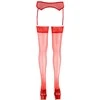 Cottelli Legwear Raudonos kojinės 5