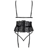 Suspender Set juodas S/M