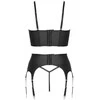 Top Set rhinestone zip M