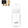 Akuku buteliukas 240 ml., plataus kaklelio, nesukeliantis dieglių, A0107
