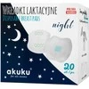 AKUKU vienkartiniai įklotai į liemenėlę NIGHT, 20 vnt., A0444