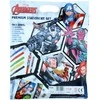 AVENGERS piešimo ir rašymo rinkinys, 12 dalių, PREMIUM STATIONERY SET