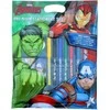 AVENGERS piešimo ir rašymo rinkinys, 12 dalių, PREMIUM STATIONERY SET