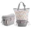 Beaba vežimėlio krepšys-mamos rankinė 2in1, POP UP TROLLER BAG BIARRITZ HEATHER, pilka