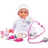 DOLLSWORLD Lėlytės Dolly gydymo rinkinys, 46 cm