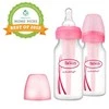 DR. BROWN'S buteliukai OPTIONS+ siauru kakleliu 120ml, 2 vnt. rožiniai, SB42305-ESX