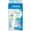 Dr Brown's Dr.Brown's Anticolic buteliukas Options + siauras 2x250ml plastikas