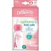 DR. BROWN'S buteliukai OPTIONS+ siauru kakleliu 120ml, 2 vnt. rožiniai, SB42305-ESX