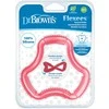 DR. BROWN'S ergonominis A formos kramtukas, rožinis