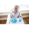 DR. BROWN'S neslystantys šaukštelis ir šakutė, mėlyni