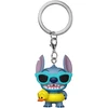 FUNKO POP! Raktų pakabutis: Disney: Lilo &amp; Stitch - Stitch in Tube, 4 cm