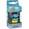 FUNKO POP! Raktų pakabutis: Disney: Lilo &amp; Stitch - Stitch in Tube, 4 cm