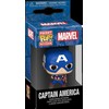 FUNKO POP! Raktų pakabutis: Marvel - Kapitonas Amerika, 10 cm