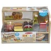 Polesie MELISSA &amp; DOUG žaidimų rinkinys Medinis sumuštinių stalviršis su griežinėliais ir stack'ais