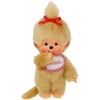 MONCHHICHI Pliušinė beždžionėlė, šviesiai ruda, 20 cm