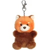 PALM PALS AURORA Raktų pakabukas – RAUDONOJI PANDA, 10 cm