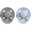 REBAEL 0-6 mėn. lateksiniai čiulptukai Pewter/Tiny Sky, 2 vnt.